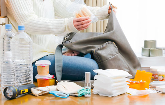 防災時の赤ちゃんの持ち物