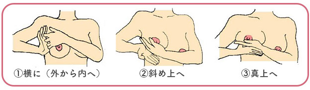 乳房マッサージ